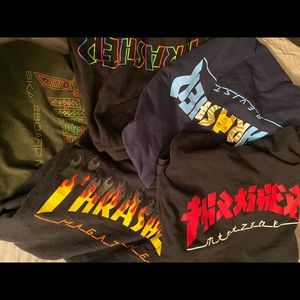 5 Medium Thrasher Tee Bundle ‼️Offers Welcomed‼️